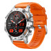 Розумний смарт годинник Smart Delta K52 Silver Orange, 2 ремешка