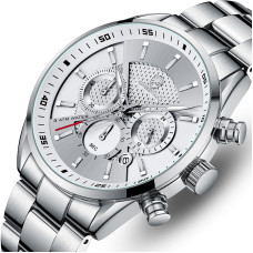 Чоловічий годинник Cheetah Mega Silver