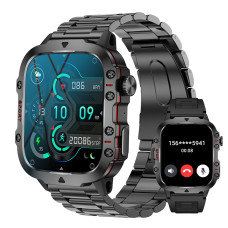 Розумний смарт годинник Smart Expert Nano Steel, 2 ремешка