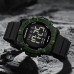 Чоловічий спортивний водостійкий тактичний годинник Naviforce Professional Green