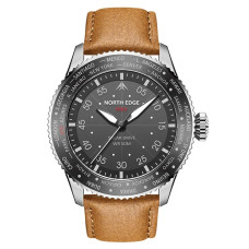 Чоловічий водостійкий тактичний годинник North Edge Mach Brown