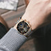 Чоловічий механічний годинник Guanquin Prestige Gold