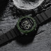 Чоловічий спортивний водостійкий тактичний годинник Naviforce Professional Green