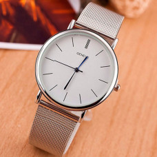 Жіночий годинник Geneva Steel Silver УЦЕНКА