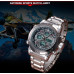 Чоловічий спортивний водостійкий тактичний годинник AMST Mountain Steel