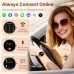 Розумний смарт годинник Smart Milano Gold Rubber, 2 ремешка