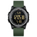 Чоловічий спортивний водостійкий тактичний годинник GoldenHour Water Green