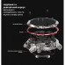 Розумний смарт годинник Smart Forest Pro Black
