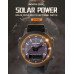 Чоловічий спортивний водостійкий тактичний з компасом годинник North Edge Solar Compass
