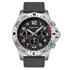 Чоловічий водостійкий тактичний годинник North Edge Profi