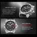 Чоловічий водостійкий тактичний годинник North Edge Profi