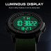 Чоловічий спортивний водостійкий тактичний годинник GoldenHour Water Green