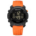 Чоловічий спортивний водостійкий тактичний годинник Naviforce Europe Orange