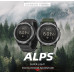 Чоловічий водостійкий спортивний тактичний з компасом годинник North Edge Alps Black с компасом, 2 ремешка