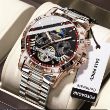 Чоловічий механічний годинник Poedagar Mechanical