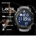Чоловічий водостійкий спортивний тактичний годинник North Edge Laker Black 5BAR