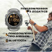 Чоловічий водостійкий спортивний тактичний годинник North Edge Laker Black 5BAR