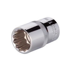 Головка 12 гр. 1/2", 17 мм INTERTOOL ET-0217