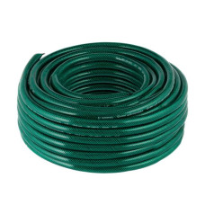 Шланг садовий 3 шаровий, зелений, 1/2", 30 м, армований, PVC INTERTOOL GE-4025
