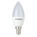 Лампа світлодіодна LED C37, E14, 3Вт, 150-300В, 4000K, 30000г, гарантія 3 роки.
