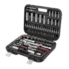 Набір інструментів 1/2 "& 1/4", 110 од., SUPER LOCK Cr-V STORM