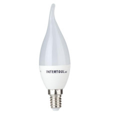 Лампа світлодіодна LED CA37, E14, 3 Вт, 150-300 В, 4000 K, 30000 год., гарантія 3 роки (Свічка на вітрі)