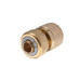 Конектор латунний 1/2" на шланг 1/2" STORM INTERTOOL GE-1216