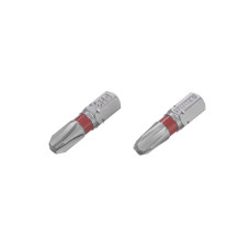 Комплект отверточних насадок PH3 1/4 "* 25мм, S2, уп. 2 од., STORM