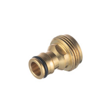 Адаптер латунний на коннектор 1/2" із зовнішньою різьбою 1/2" STORM