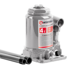 Домкрат "стовпчик" 2-х штоковий 4 т, 155-365 мм INTERTOOL GT0032
