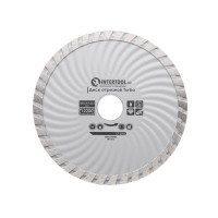 Диск відрізний по каменю TURBO алмазний, 125мм, 16-18% INTERTOOL CT-2002
