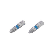 Комплект отверточних насадок PZ2 1/4 "* 25мм, S2, уп. 2 од., STORM