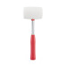 Киянка гумова 680 г, 80 мм, бiла гума, металева ручка INTERTOOL HT-0235