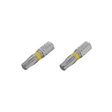 Комплект отверточних насадок Torx T30 1/4 "* 25мм, S2, уп. 2 од., STORM