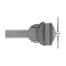 Лещата слюсарні поворотні 150 мм INTERTOOL HT-0083