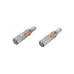 Комплект отверточних насадок Hex H4.0 1/4 "* 25мм, S2, уп. 2 од., STORM