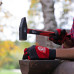 Молоток 1000 г ручка з фібергласу INTERTOOL HT-0210