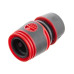 Конектор з аквастопом 1/2" для шланга 1/2" INTERTOOL GE-1119