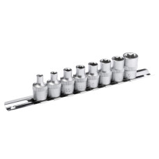 Набір голiвок TORX 8шт, E5-E16, 3/8"