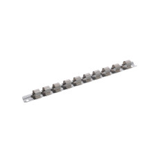 Планка кріплення головок 1/2" на 10 шт. 260мм