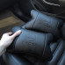 Набір авто подушок Skoda з натуральної шкіри + брелок, Автоподушка на підголовник