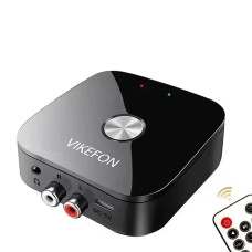 Bluetooth-ресивер Vikefon T68 з пультом керуванняl. Bluetooth 5.4, aptX LL