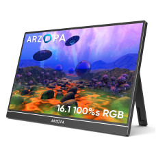 Портативний монітор Arzopa Z1C black 16.1" 1920x1080 60 Гц