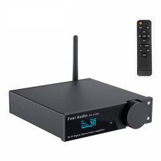 Підсилювач звуку Fosi Audio DA2120A black + блок живлення 24V. Bluetooth 5.0, 2x50W
