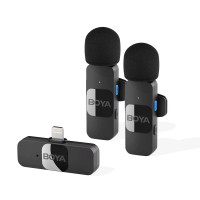 Мікрофон петличний бездротовий BOYA BY-V2 Lightning black