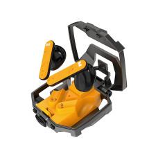 Уцінка* Навушники MONSTER Airmars XKT09 yellow *Лівий навушник + кейс