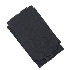 Чохол поясний на липучці 33x10см black, кордура, кріплення MOLLE