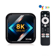 Смарт ТБ приставка DQ08 RK3528 4/64Gb Voice Control