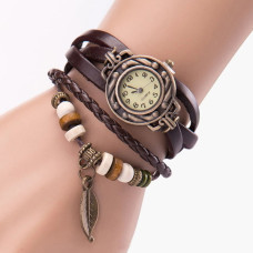 Жіночий годинник CL Owl Brown