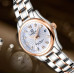 Жіночий механічний годинник Carnival White
